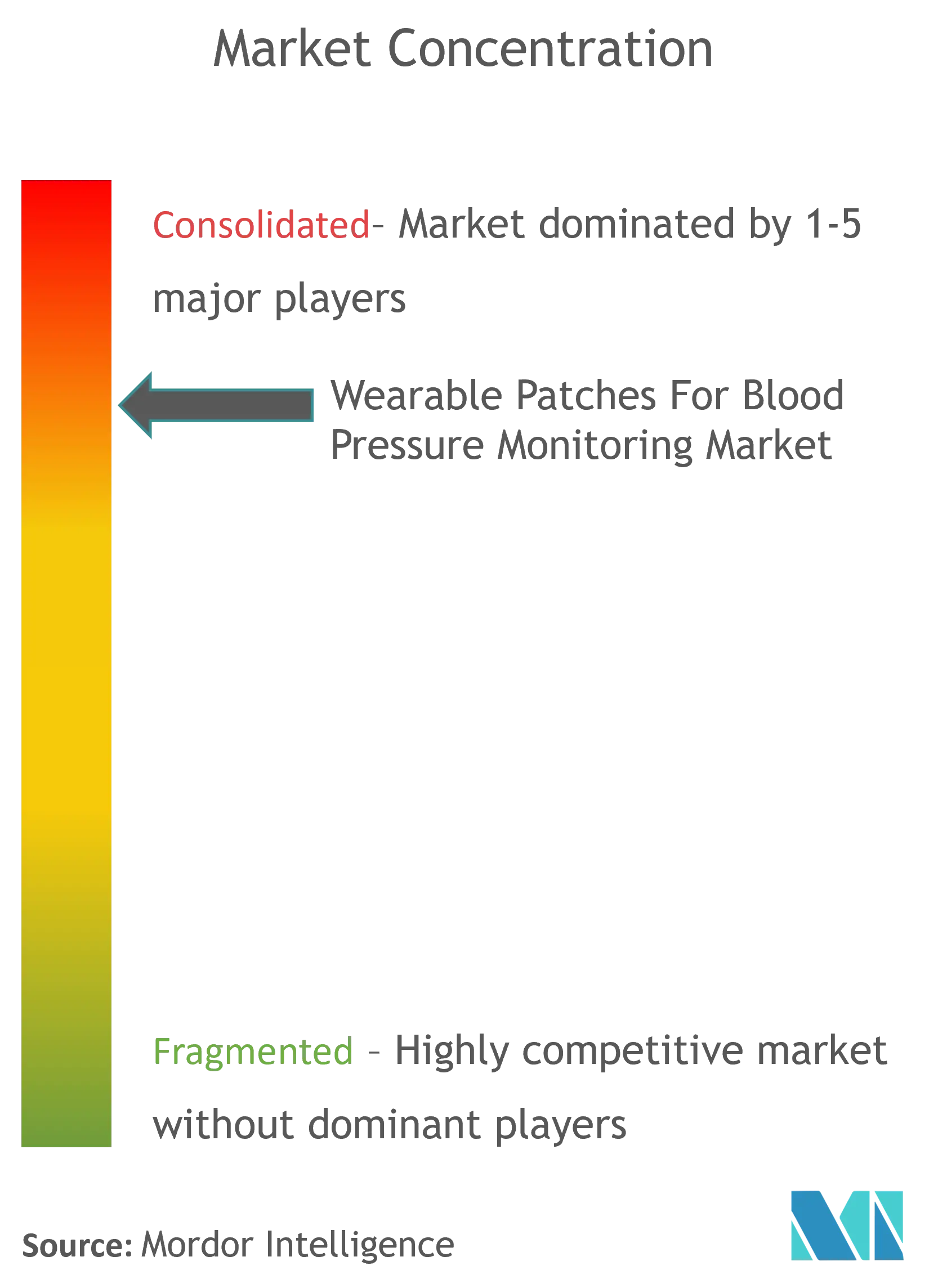 Wearable Patches for Blood Pressure Monitoring Market Concentration