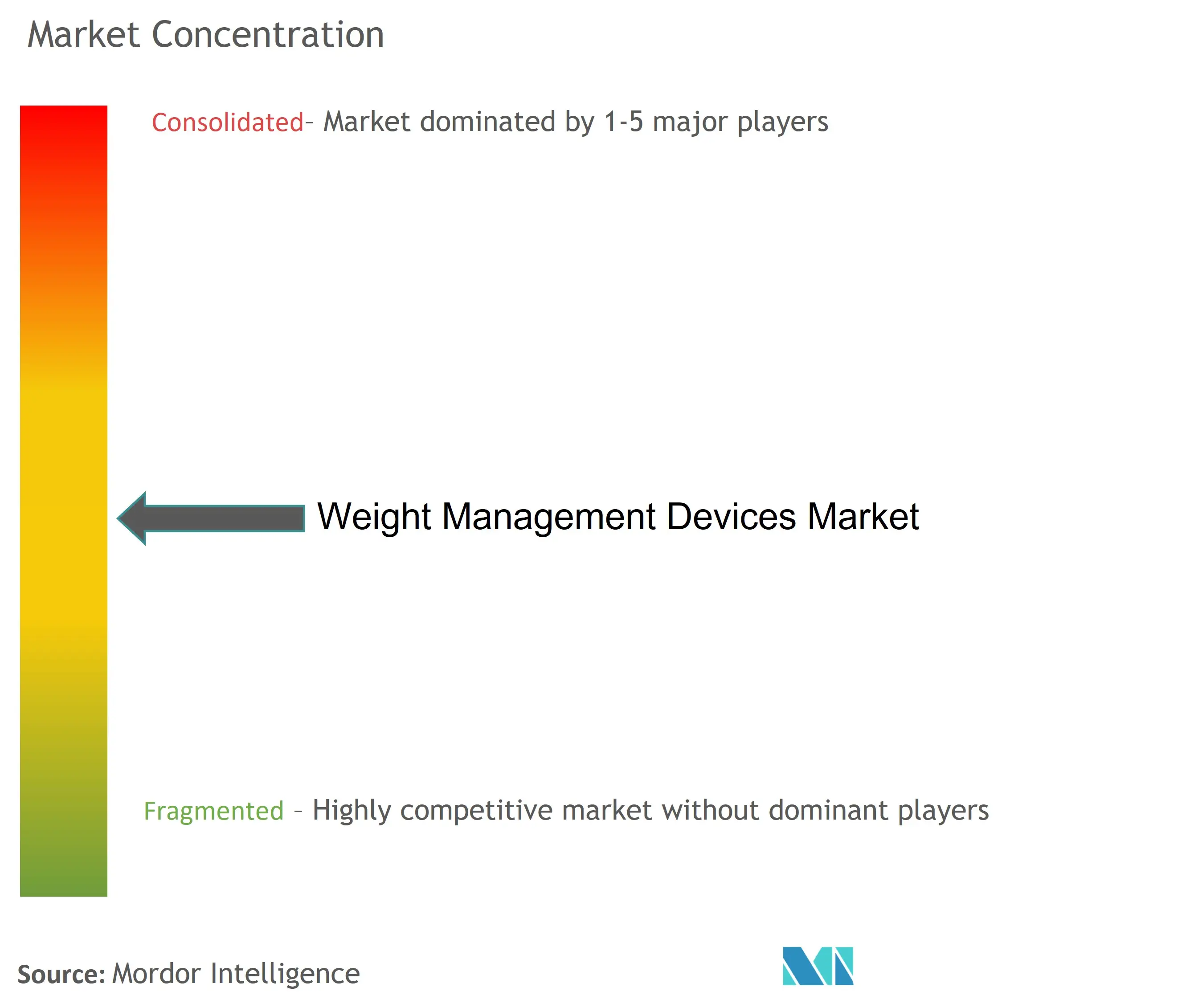 体重管理设备市场集中度