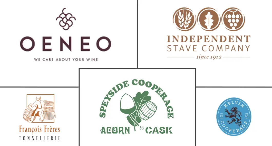 Principales actores en Mercado de Barriles de Vino, Scotch y Whiskey industria