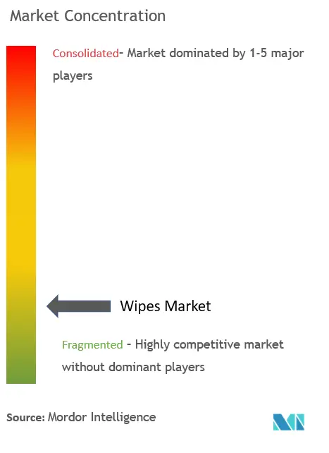 Wipes Market Concentration