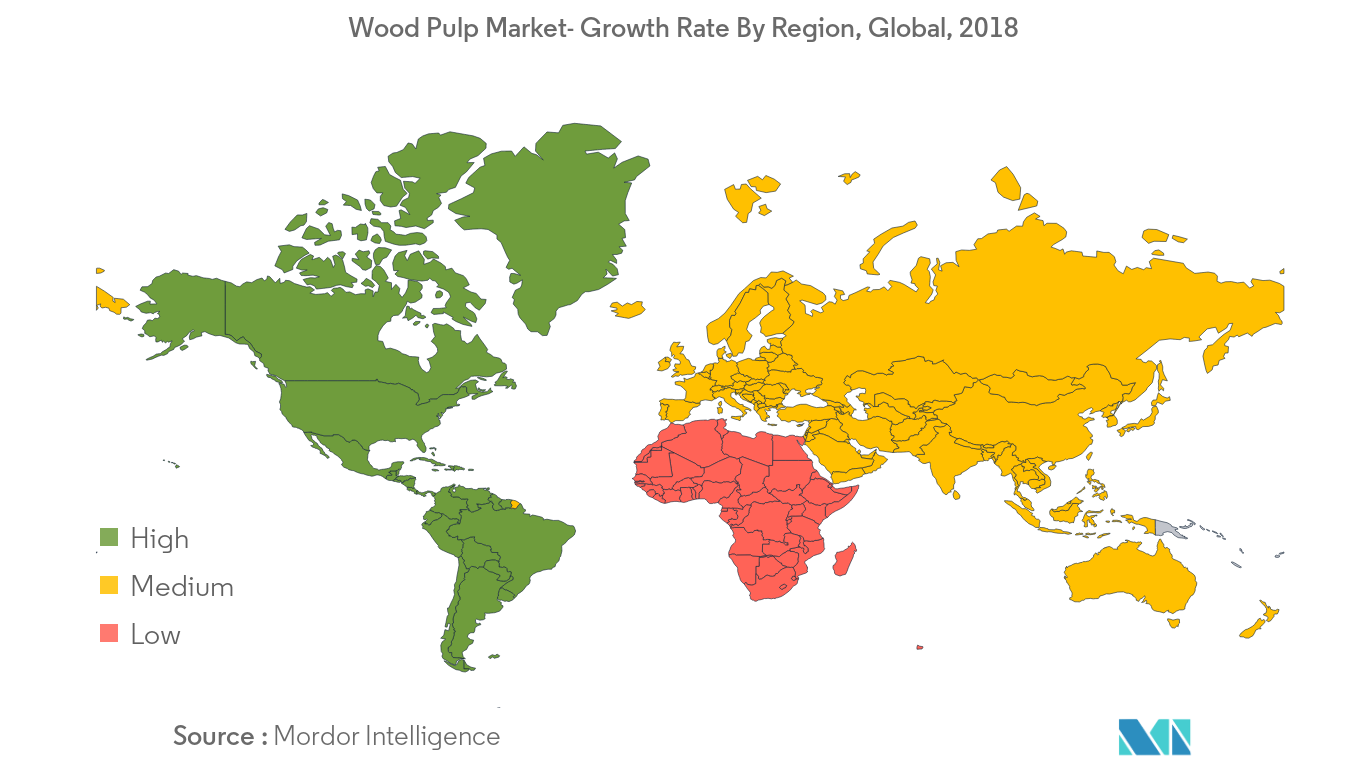 Wood Pulp Market Growth by Region