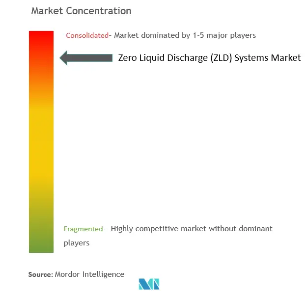 Marktkonzentration bei ZLD-Systemen (Zero Liquid Discharge)